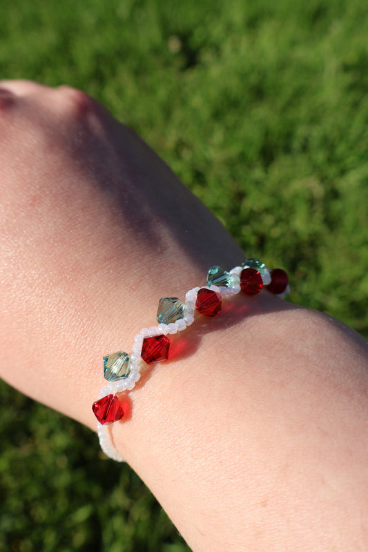 Christmas Wave Bracelet